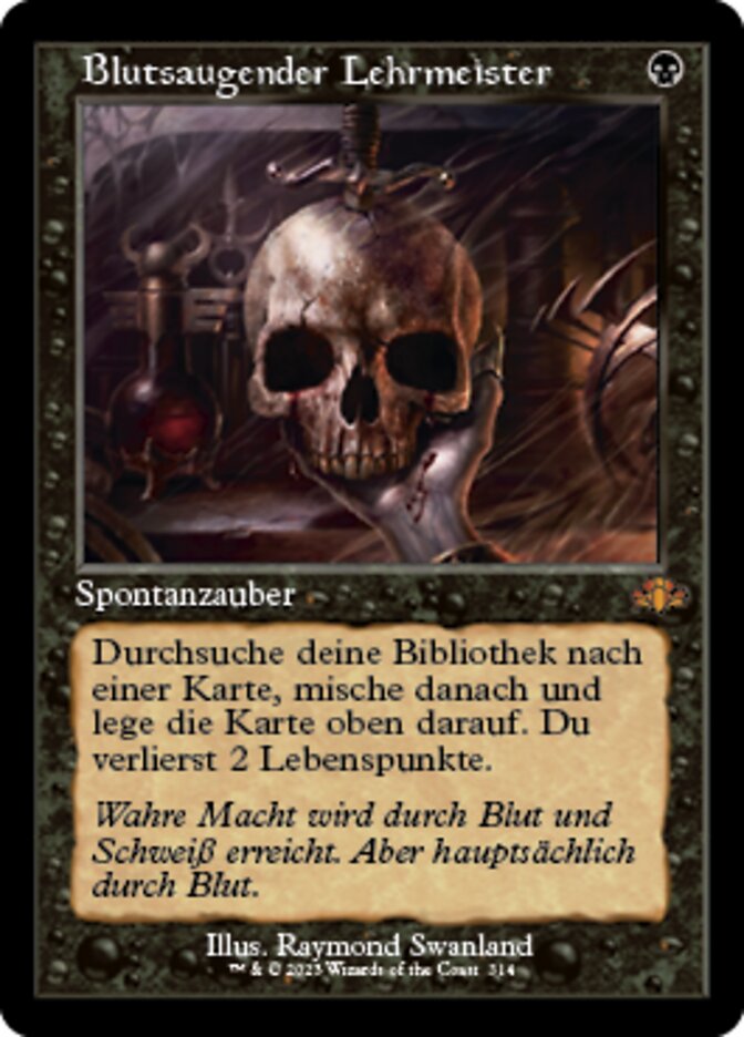 Blutsaugender Lehrmeister
