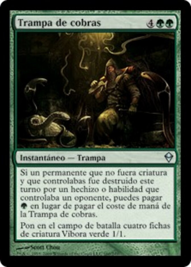 Trampa de cobras