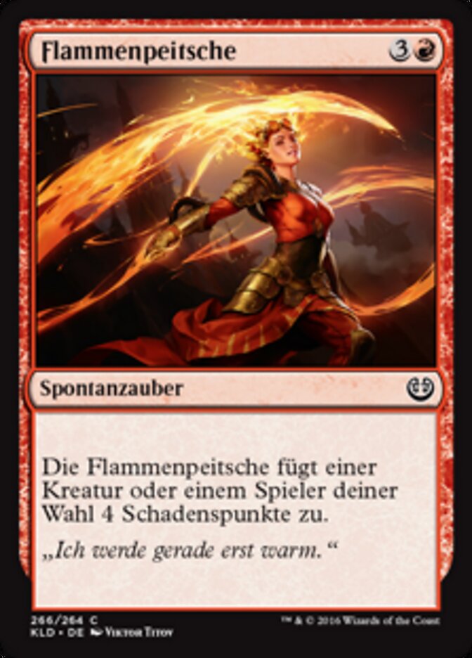 Flammenpeitsche