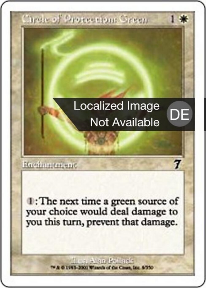 Schutzkreis gegen Grün