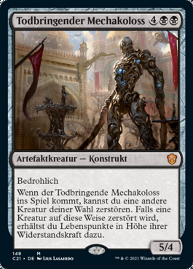 Todbringender Mechakoloss
