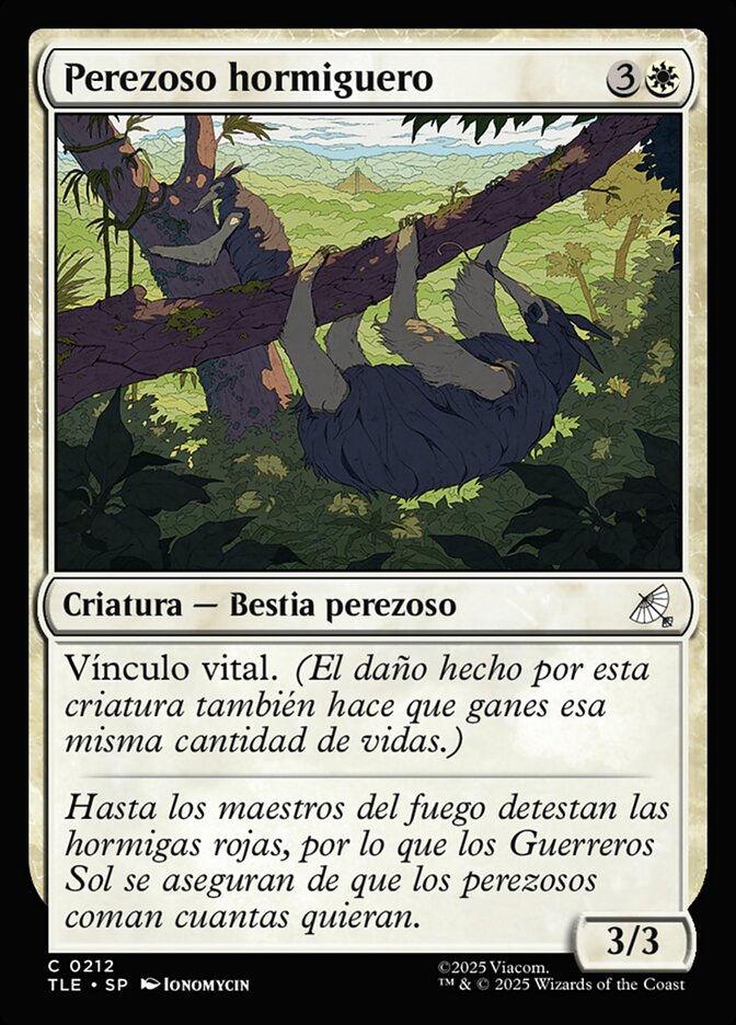 Perezoso hormiguero