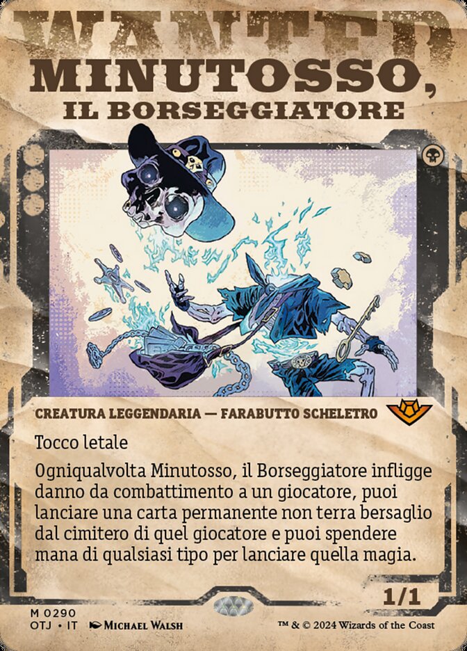 Minutosso, il Borseggiatore