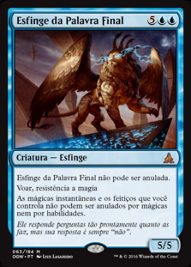 Esfinge da Palavra Final