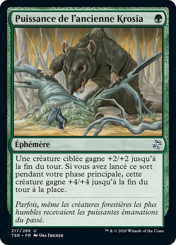 Puissance de l'ancienne Krosia