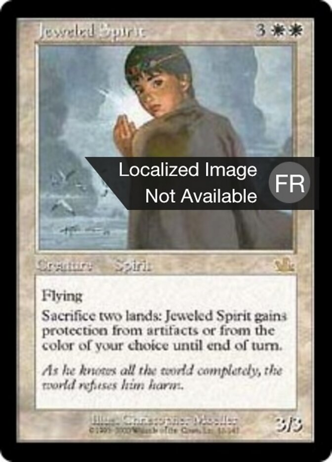 Esprit incrusté de joyaux