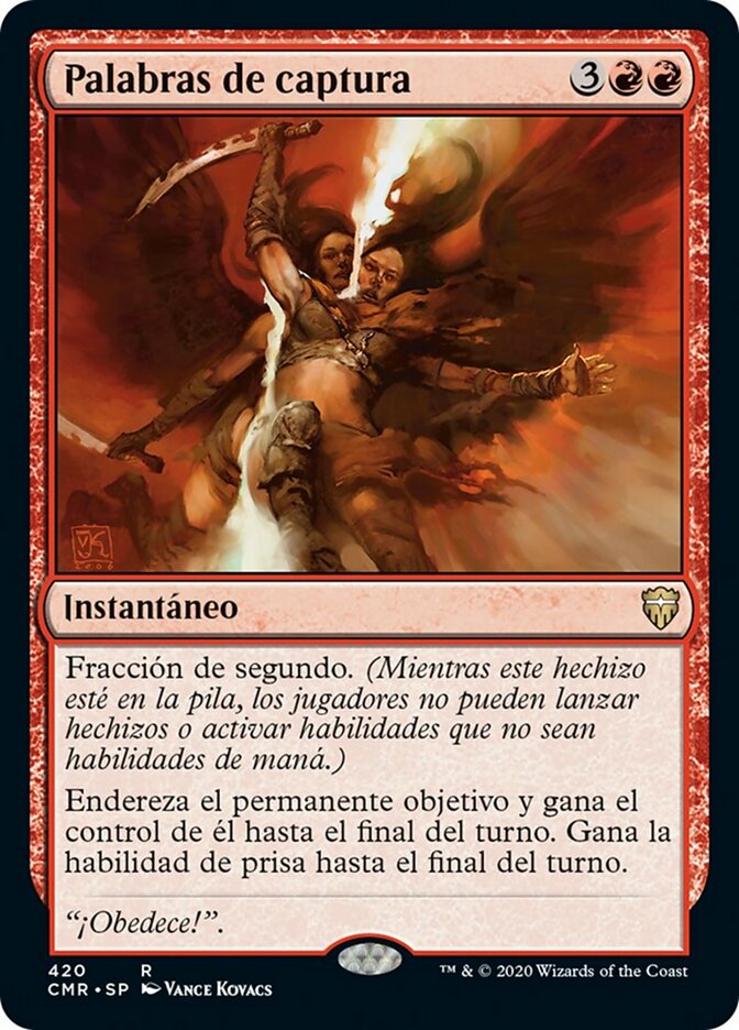 Palabras de captura