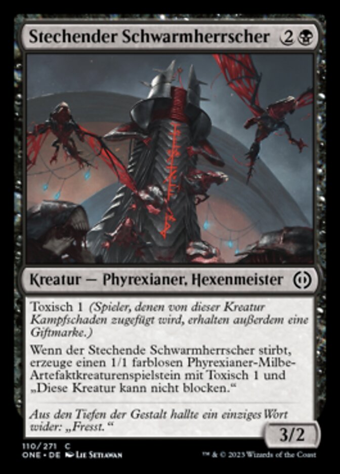 Stechender Schwarmherrscher