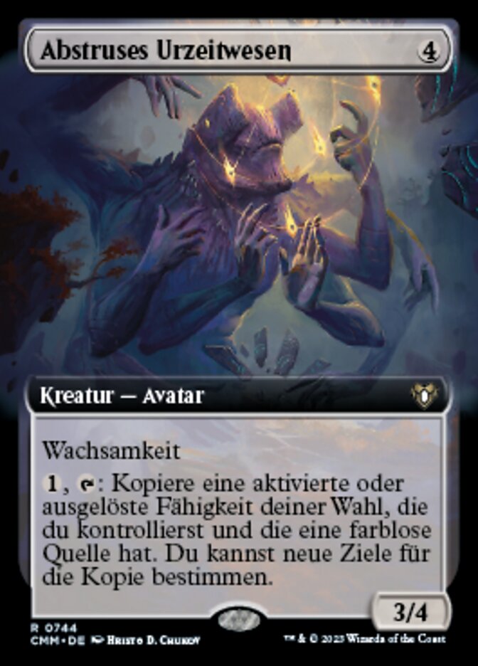 Abstruses Urzeitwesen