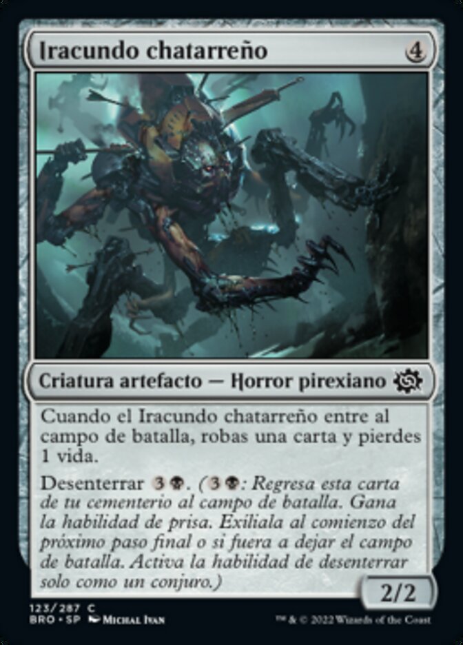 Iracundo chatarreño