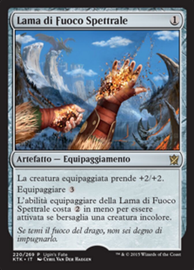 Lama di Fuoco Spettrale