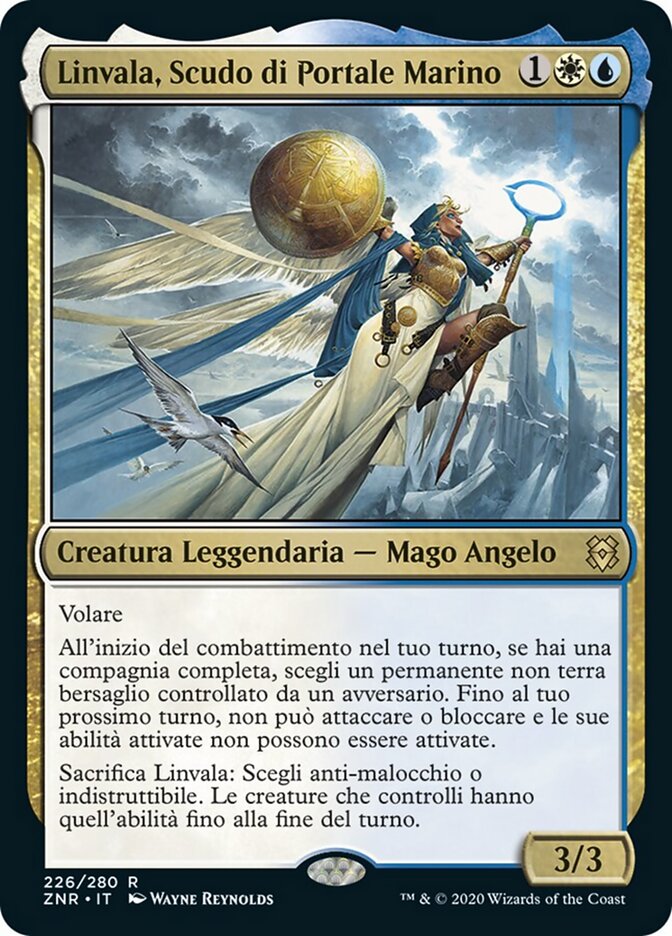 Linvala, Scudo di Portale Marino