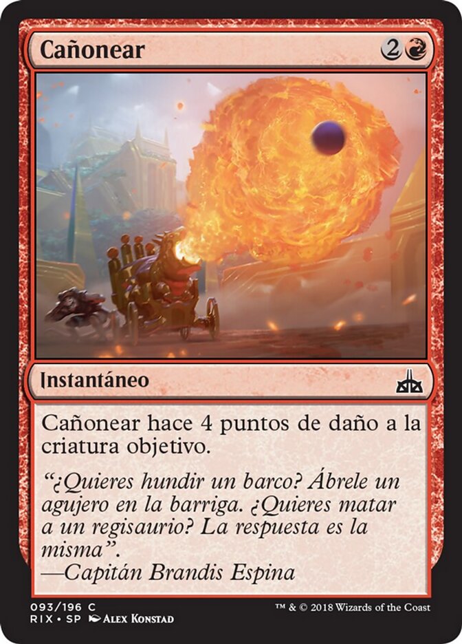 Cañonear