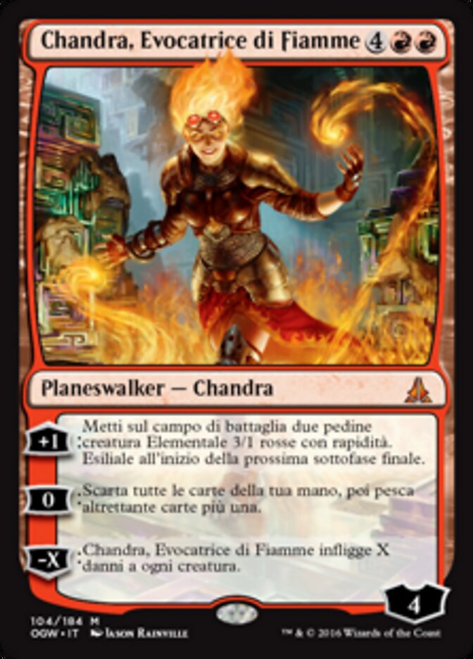 Chandra, Evocatrice di Fiamme
