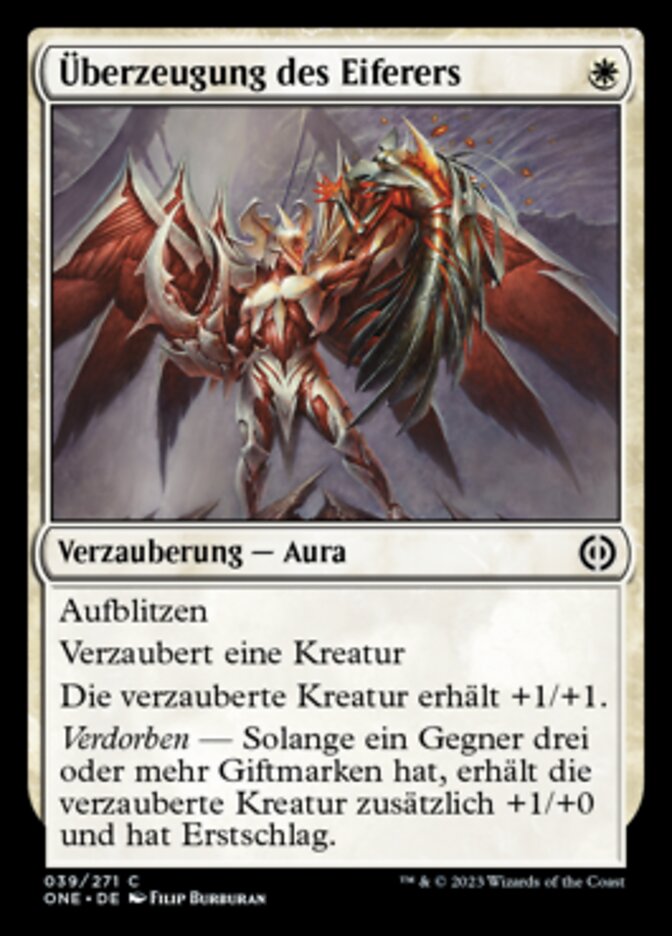 Überzeugung des Eiferers