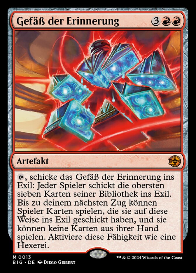 Gefäß der Erinnerung