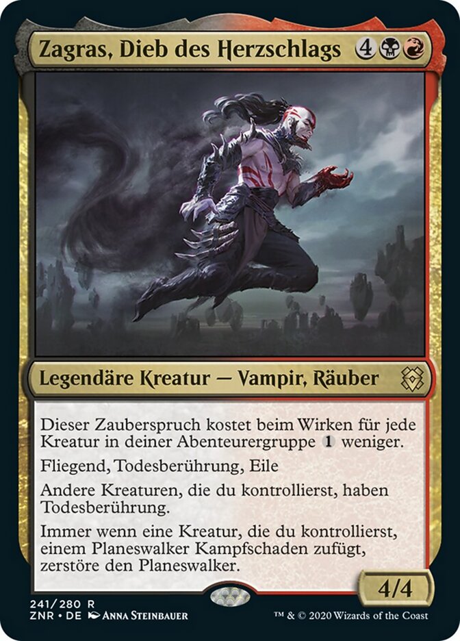 Zagras, Dieb des Herzschlags