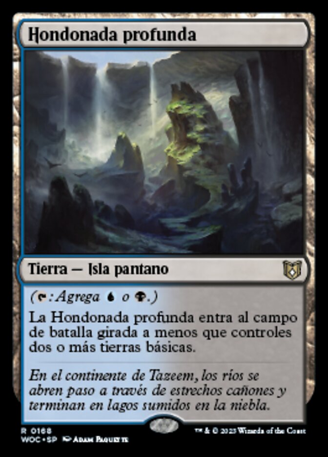 Hondonada profunda