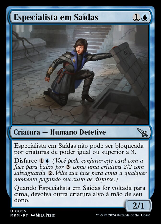 Especialista em Saídas