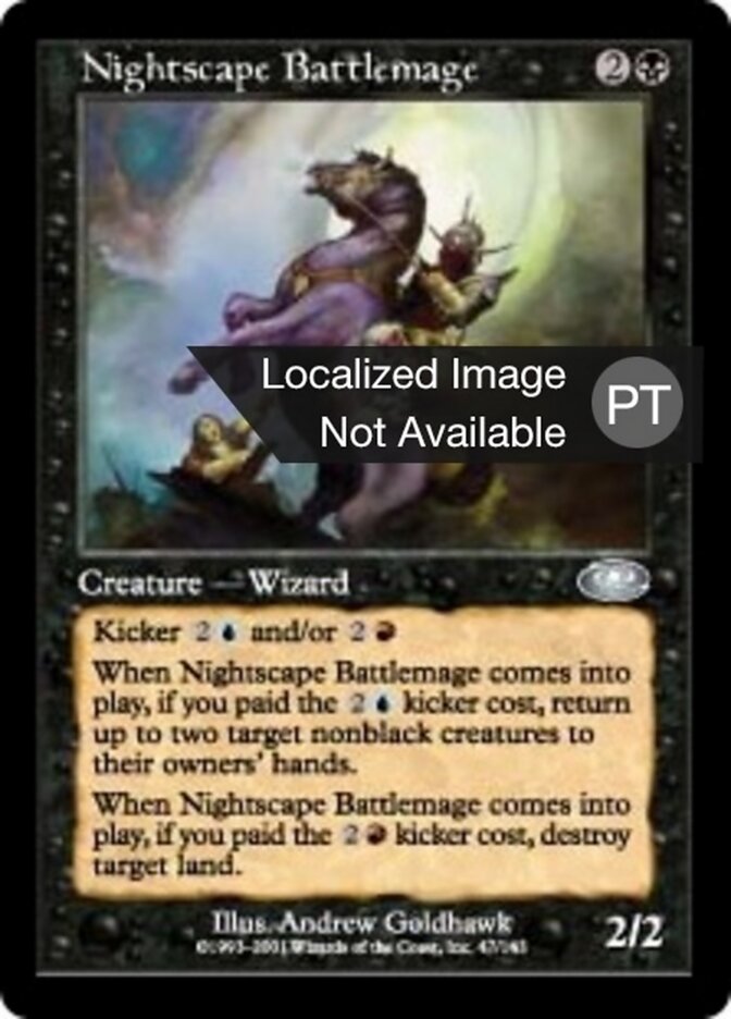 Mago de Combate de Nightscape