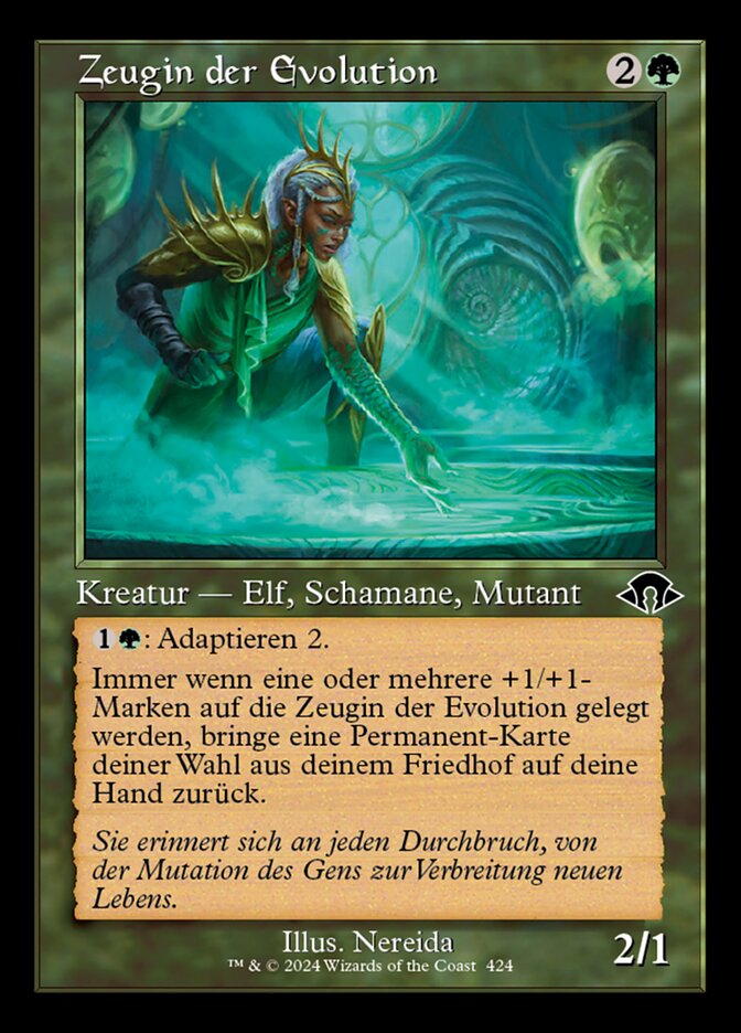 Zeugin der Evolution