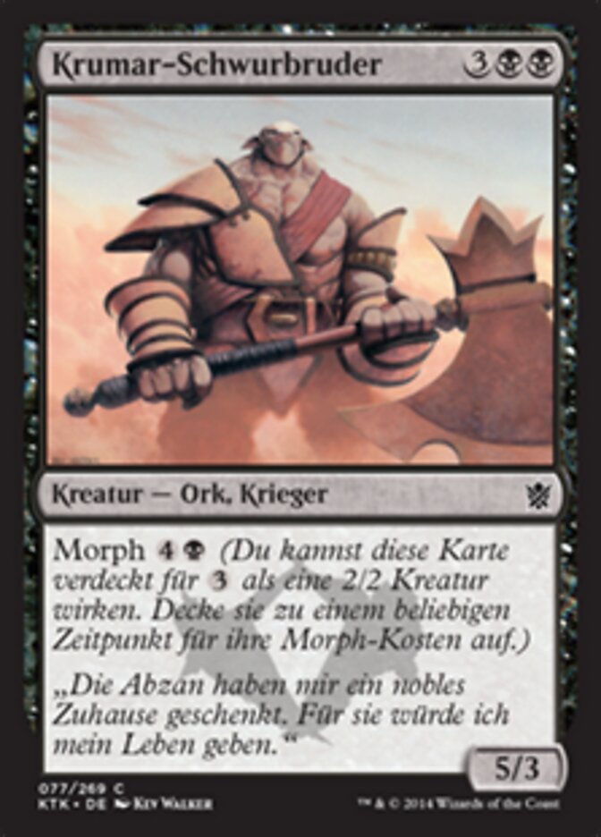 Krumar-Schwurbruder