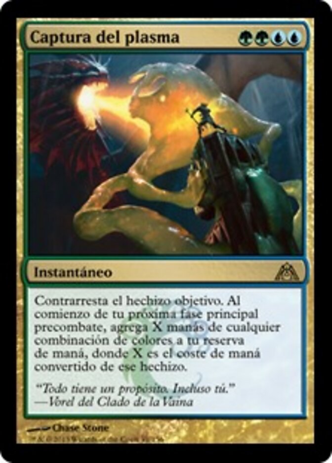 Captura del plasma