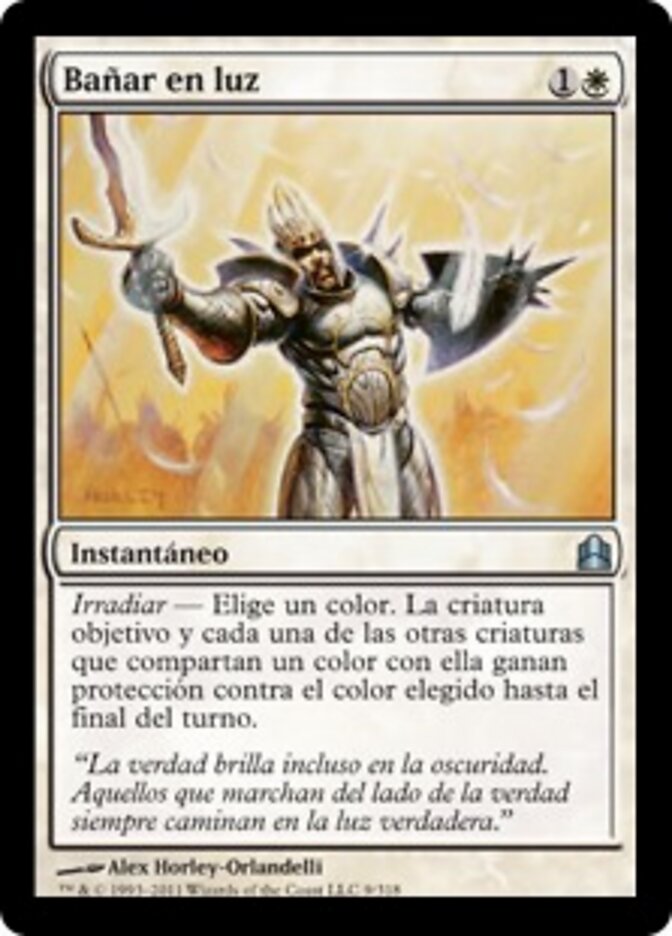 Bañar en luz