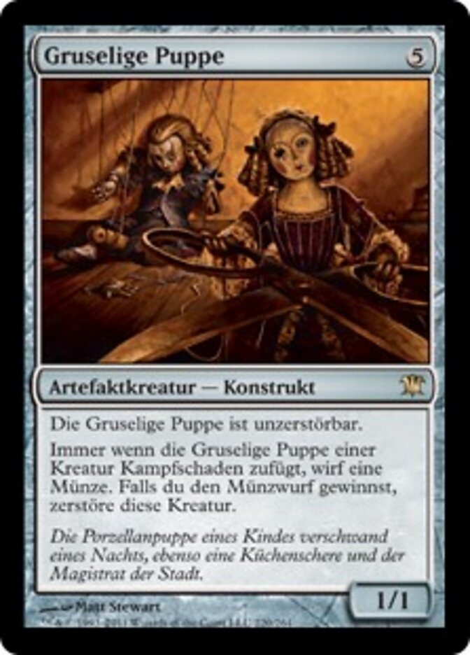 Gruselige Puppe