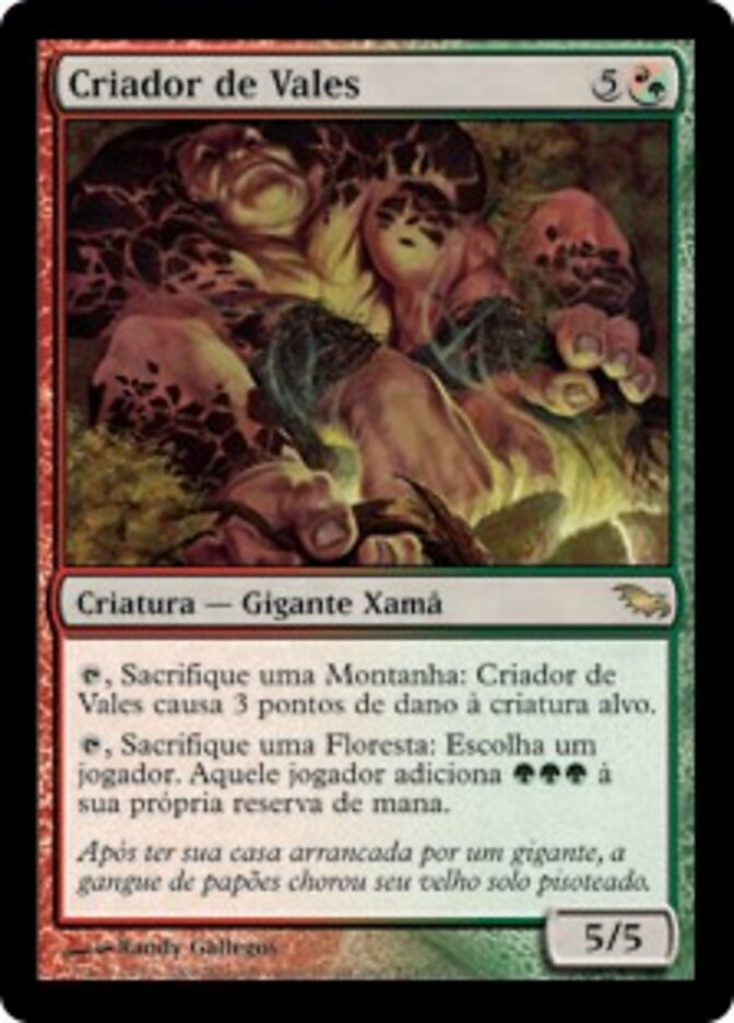 Criador de Vales