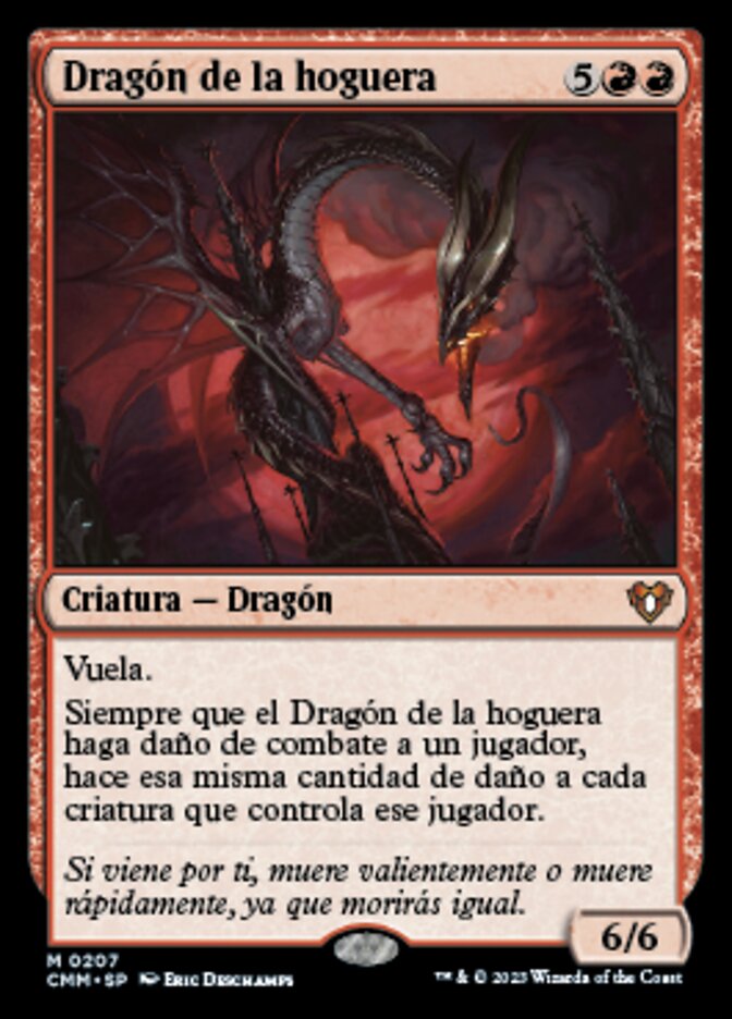 Dragón de la hoguera