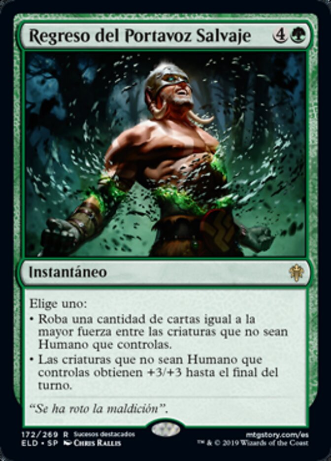 Regreso del Portavoz Salvaje