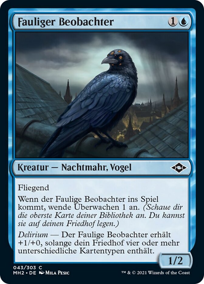 Fauliger Beobachter