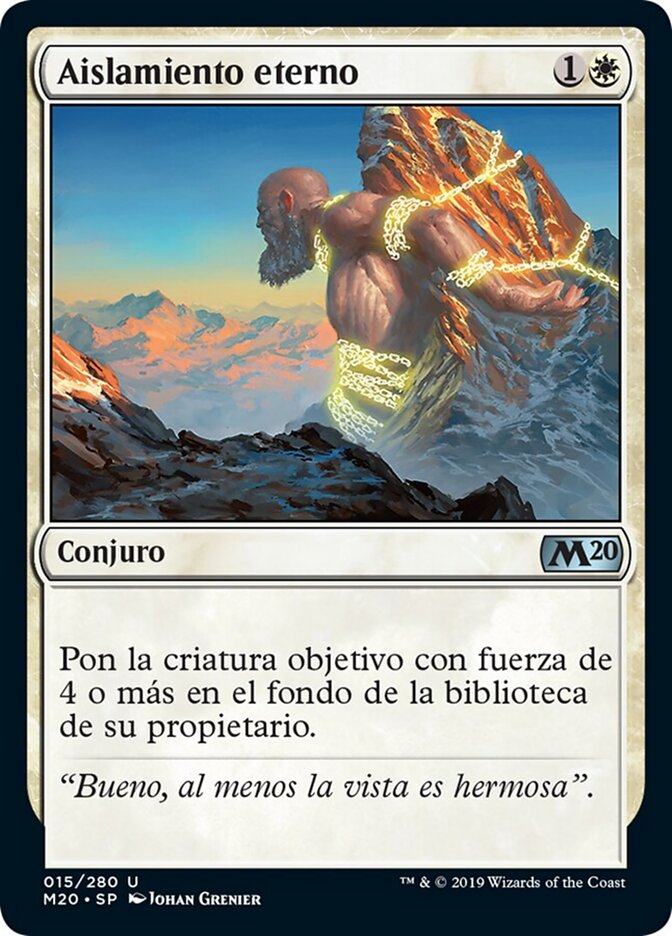 Aislamiento eterno