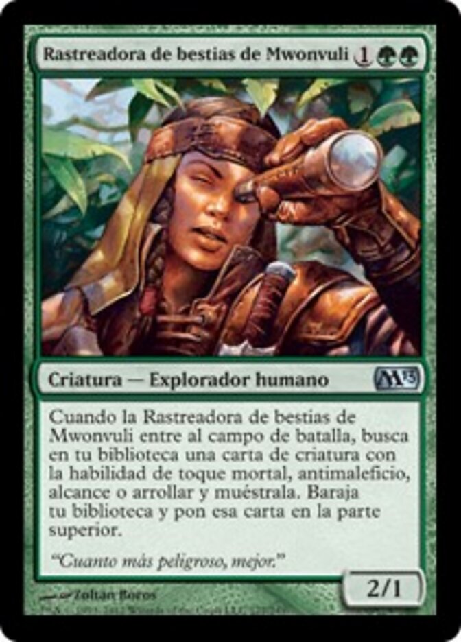 Rastreadora de bestias de Mwonvuli