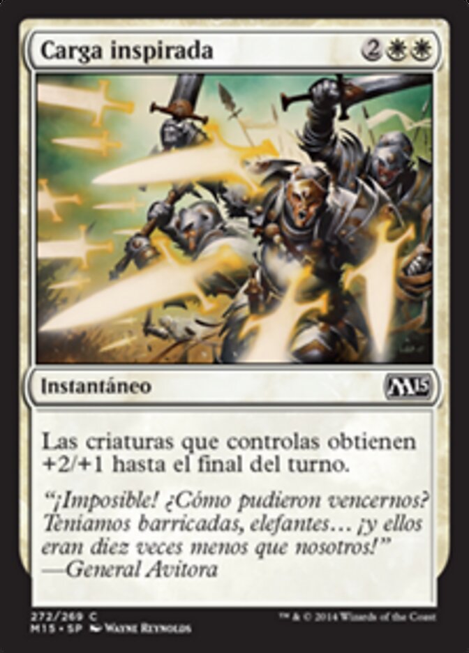 Carga inspirada