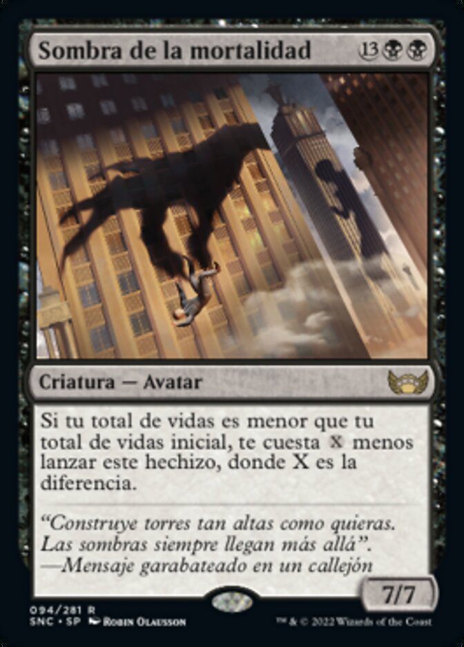 Sombra de la mortalidad
