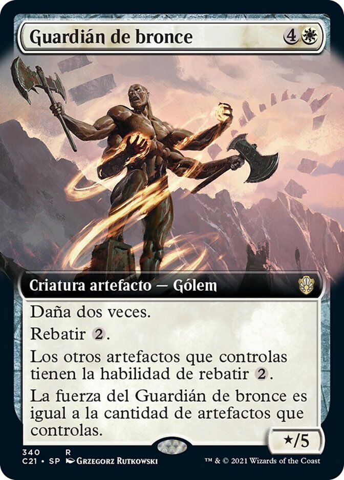 Guardián de bronce