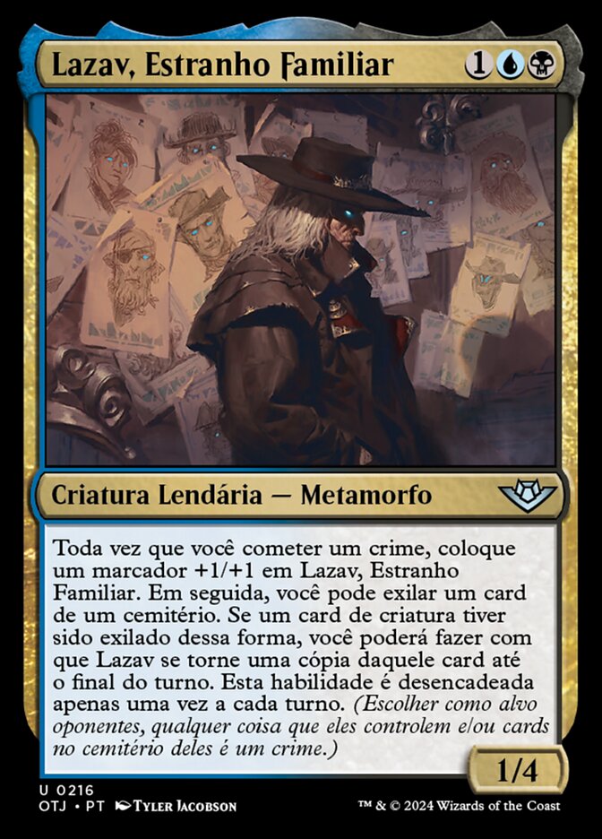 Lazav, Estranho Familiar