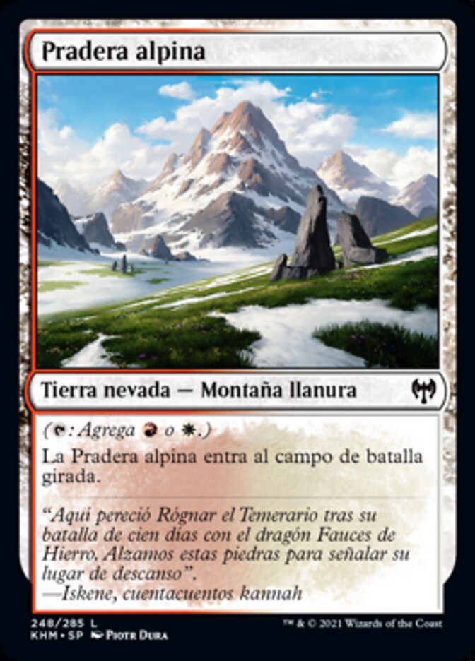 Pradera alpina