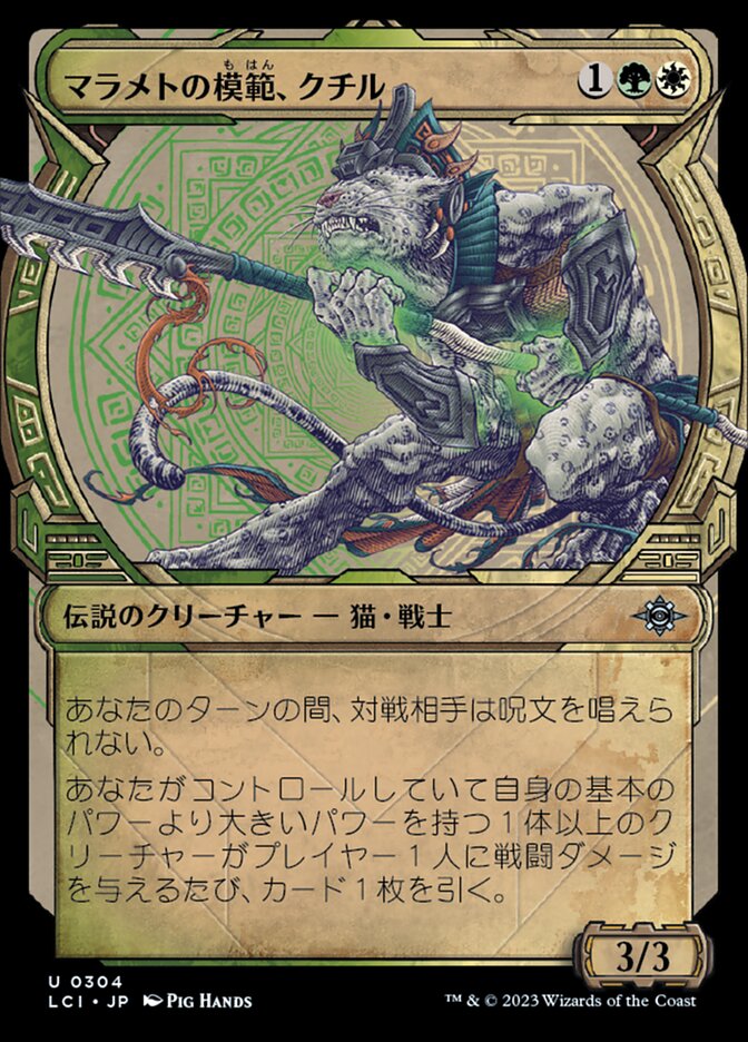 マラメトの模範、クチル