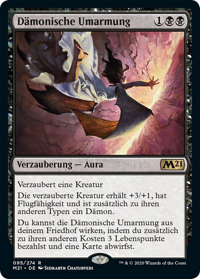 Dämonische Umarmung