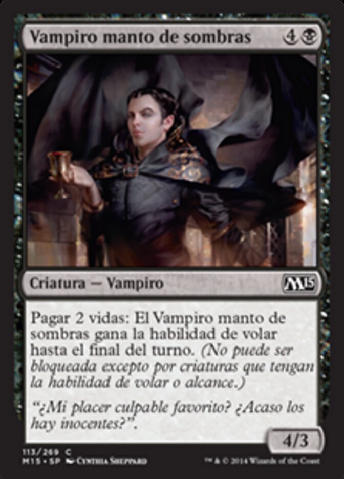 Vampiro manto de sombras