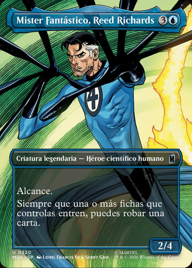 Mister Fantástico, Reed Richards
