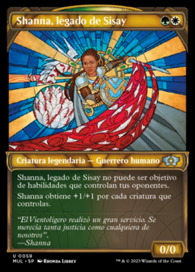 Shanna, legado de Sisay