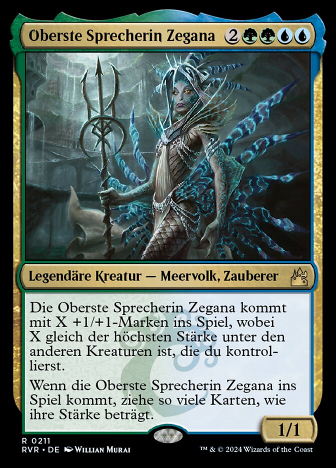 Oberste Sprecherin Zegana