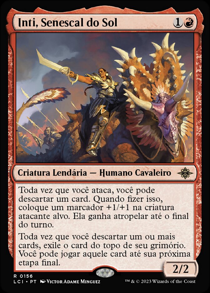 Inti, Senescal do Sol