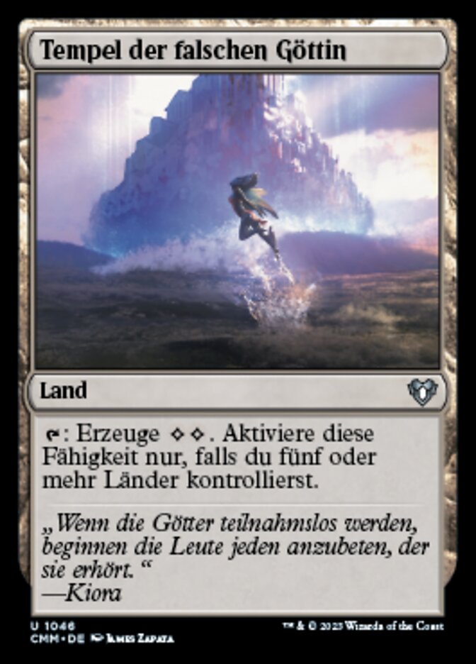 Tempel der falschen Göttin