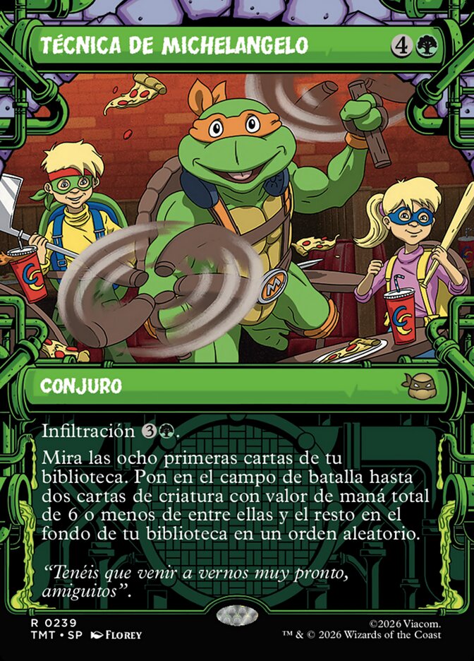 Técnica de Michelangelo