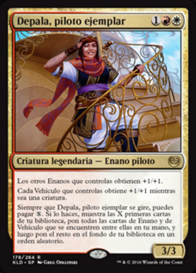 Depala, piloto ejemplar